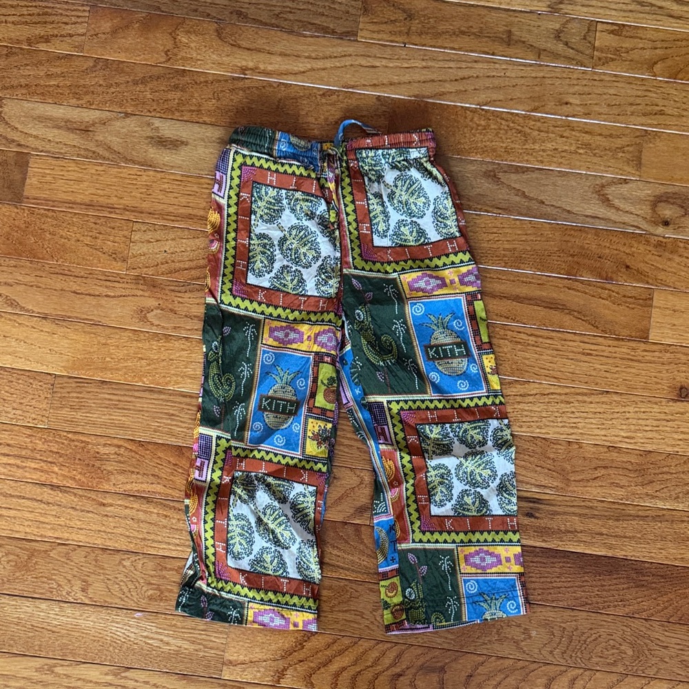 Kith Kids Colorful Patchwork pants